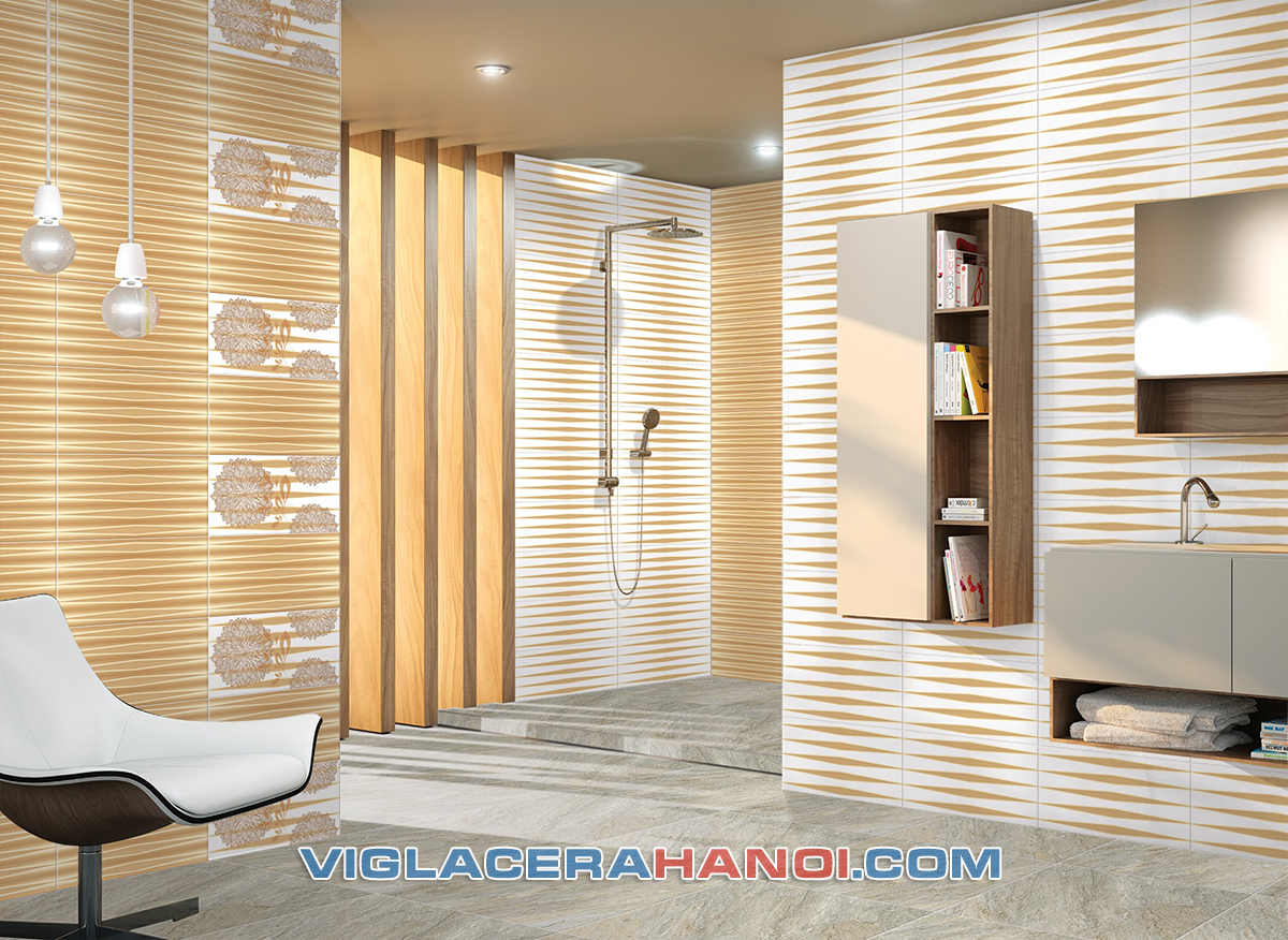 Phối cảnh Gạch ốp tường Viglacera KT3671 (30 x 60 cm) Phối cảnh Gạch ốp tường Viglacera KT3671 (30 x 60 cm)
