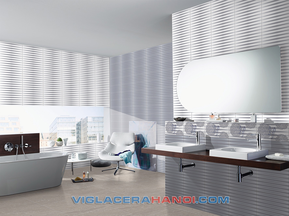 Phối cảnh Gạch ốp tường Viglacera KT3674 (30 x 60 cm) Phối cảnh Gạch ốp tường Viglacera KT3674 (30 x 60 cm)